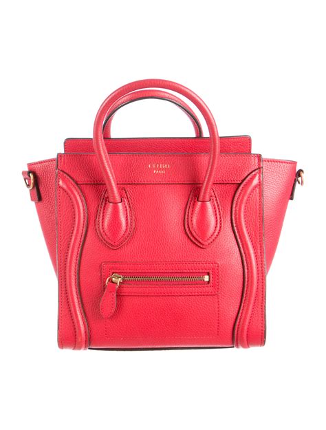 buy celine nano luggage tote|celine luggage tote sizes.